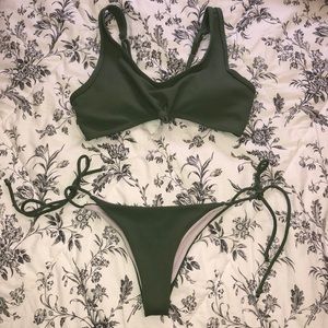 Olive Green Bikini